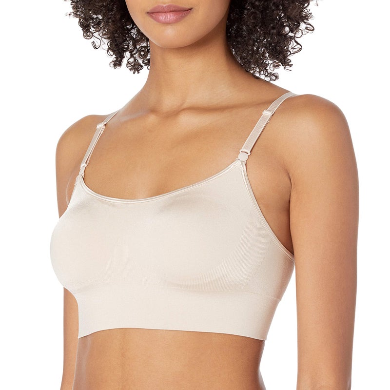 Warner's Women's Easy Does It No Dig Wire-Free Bra, Butterscotch, 2XL - Image 1
